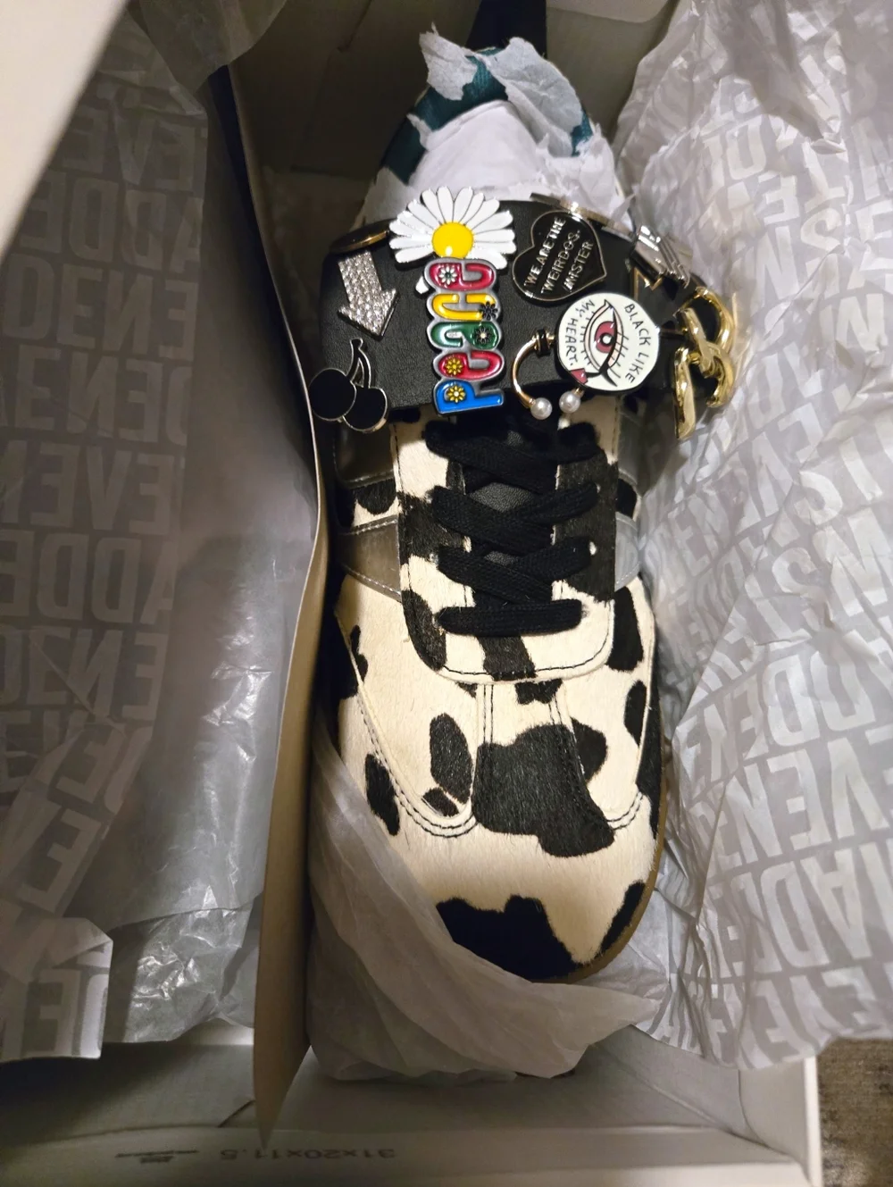 NIB Steve Madden The Wyatt Court Sneaker 8.5 - Picture 10 of 10